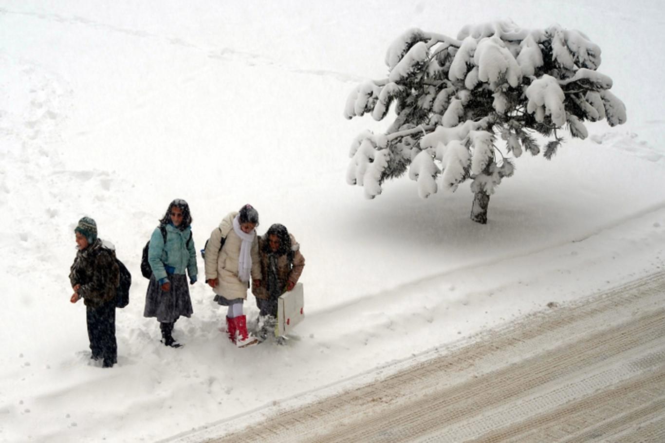 Hakkâri'de okullar tatil edildi